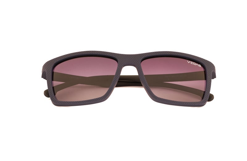 VEGAS Full Rim Rectangular Men Grey  Sunglasses V3011 C5 - Image 2